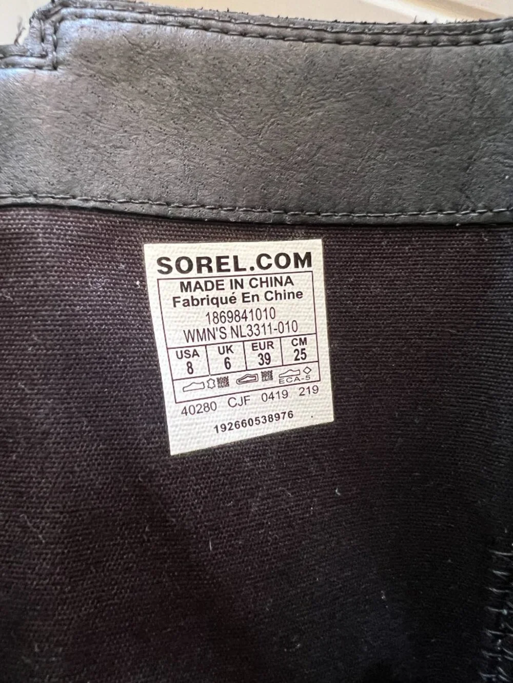 Sorel Emelie Waterproof Tall Riding Boot Suede Leather Black Winter Outdoor 8